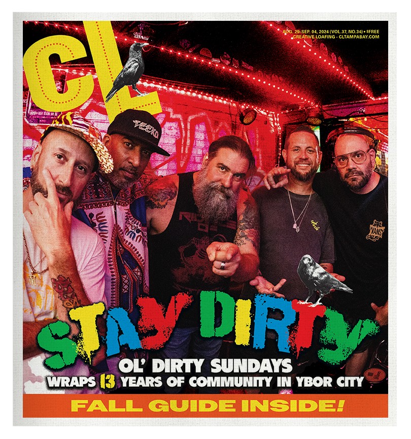 The Aug. 29, 2024 cover of Creative Loafing Tampa Bay