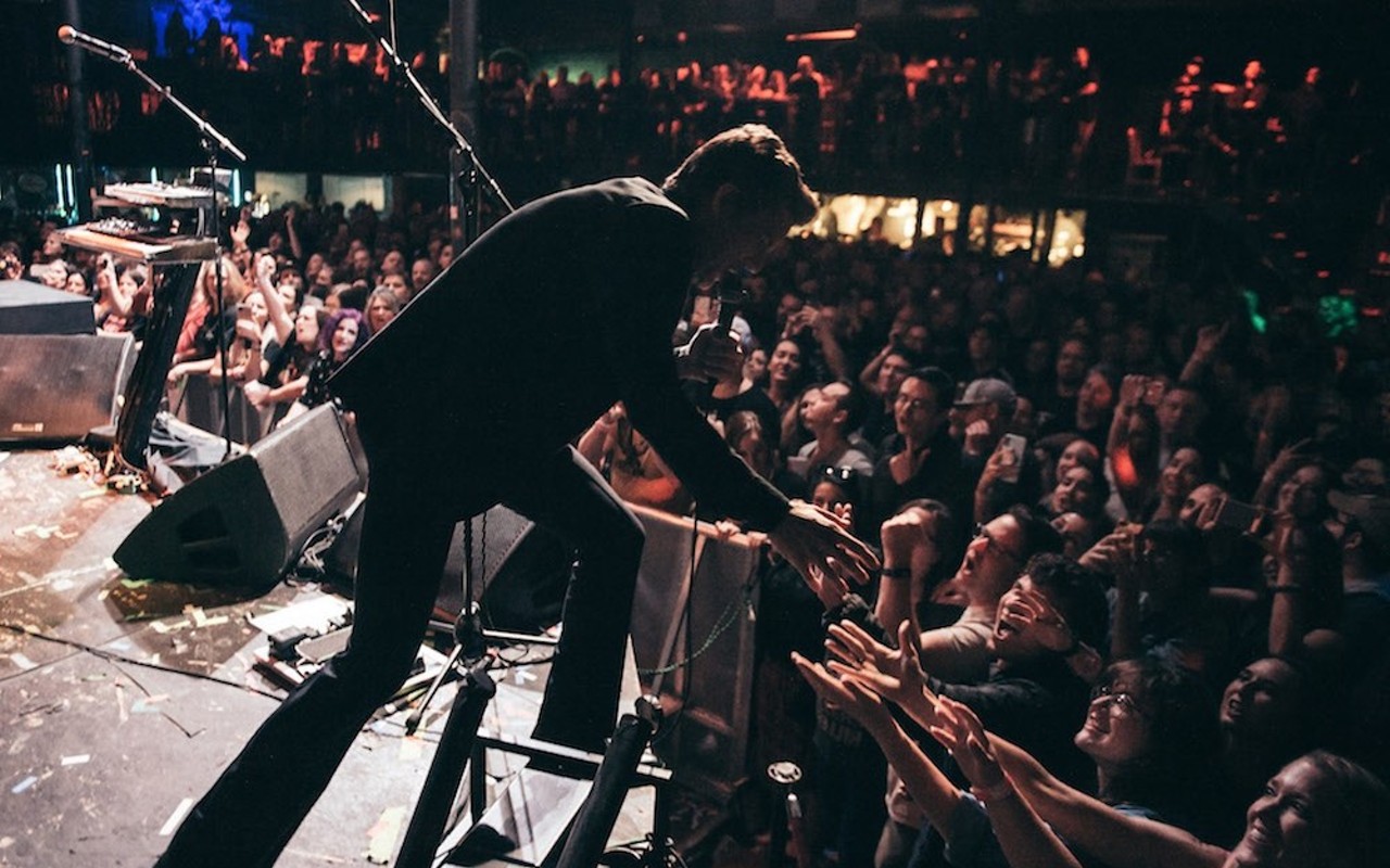 The Killers play Orpheum in Ybor City, Florida on Nov. 21, 2019.