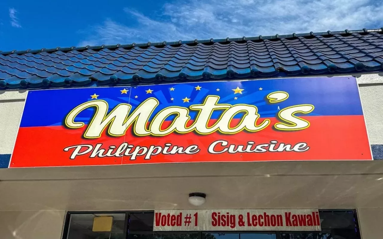 Mata's Philippine Cuisine is located at 4350 W Waters Ave #102 in Tampa.