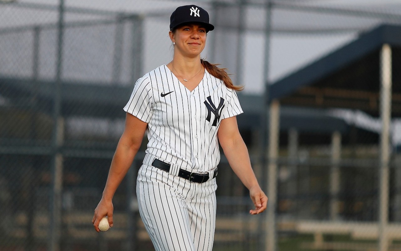 Rachel Balkovec first landed a job as a hitting coach for the Yankees in 2019, now she manages its Class A Tampa Tarpons.