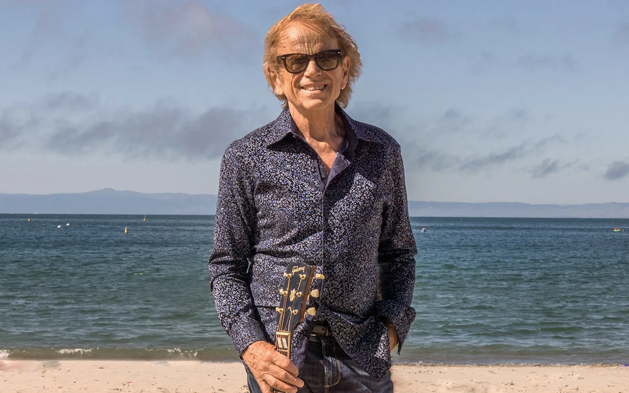 Al Jardine, who plays The Center of Anna Maria Island in Anna Maria, Florida on April 6, 2024.