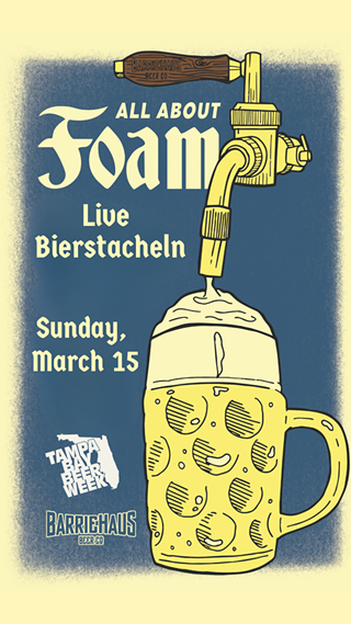 All About Foam: Beer Spiking, Live Music & More!