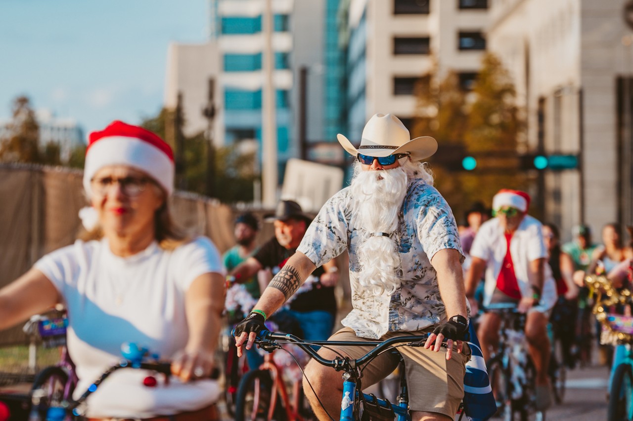 All the little elves, and Tampa Bay Lightning players, we saw at the 2022 onBikes Winter Wonder Ride