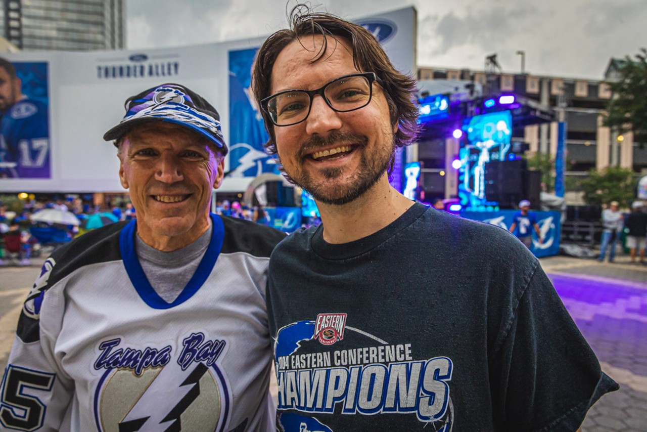 All the rain-soaked fans we saw powering the Tampa Bay Lightning to a Game 3 Stanley Cup Final win