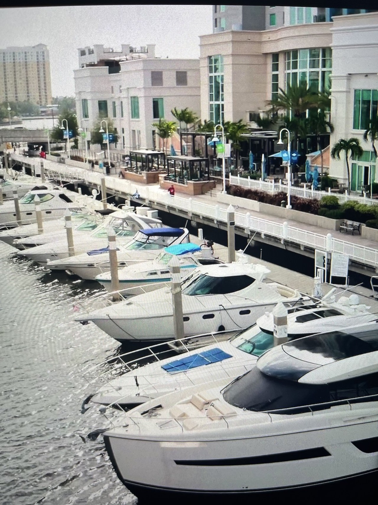 Anchor & Brine
505 Water St., Tampa 
Much of the drone footage featuring yachts docked in downtown Tampa is taken from above this waterfront favorite at Tampa Marriott Water Street.