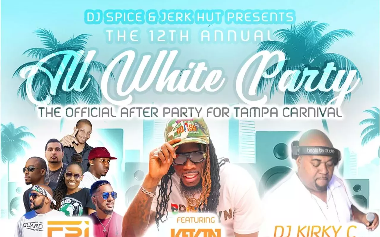 Image: All White Party | The Official After Party for Tampa Carnival 2026