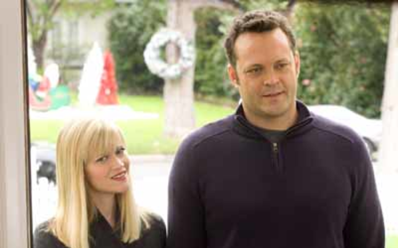 FAMILY PLANNING: Reese Witherspoon (left) and Vince Vaughn star in Four Christmases.