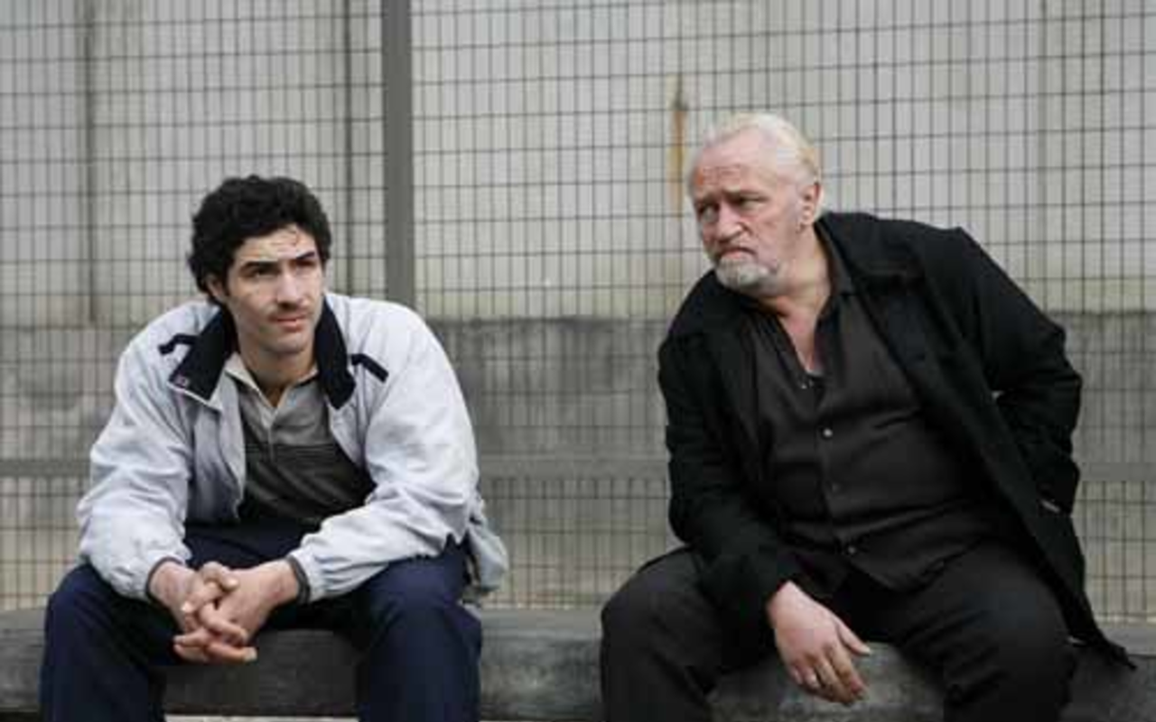 NOT-SO-GOOD FELLAS: Prison inmates Malik (Tahar Rahim, left) and César (Niels Arestrup)