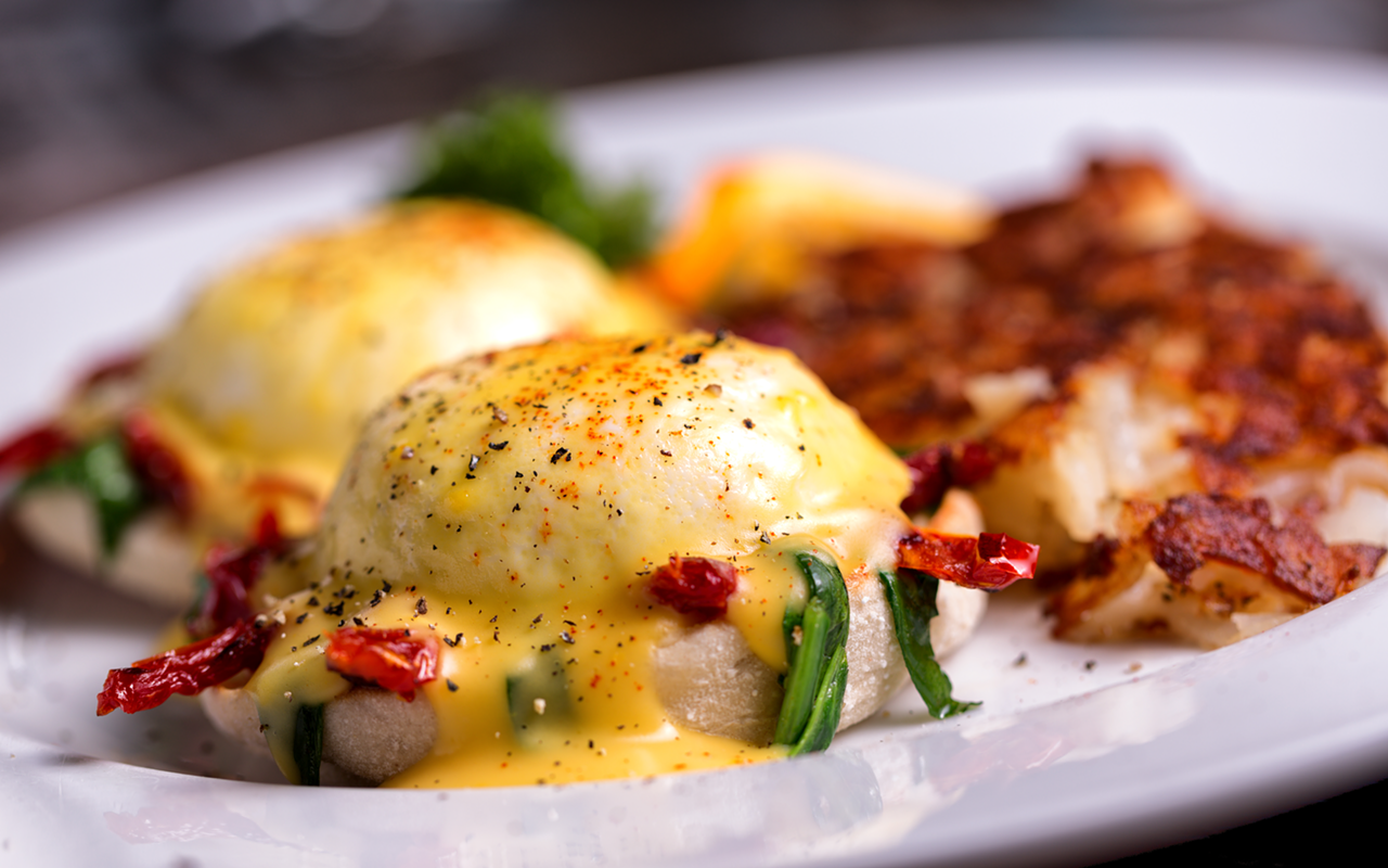On the breakfast side, Tarpon Diner offers a rotating "Benedict of the Day."