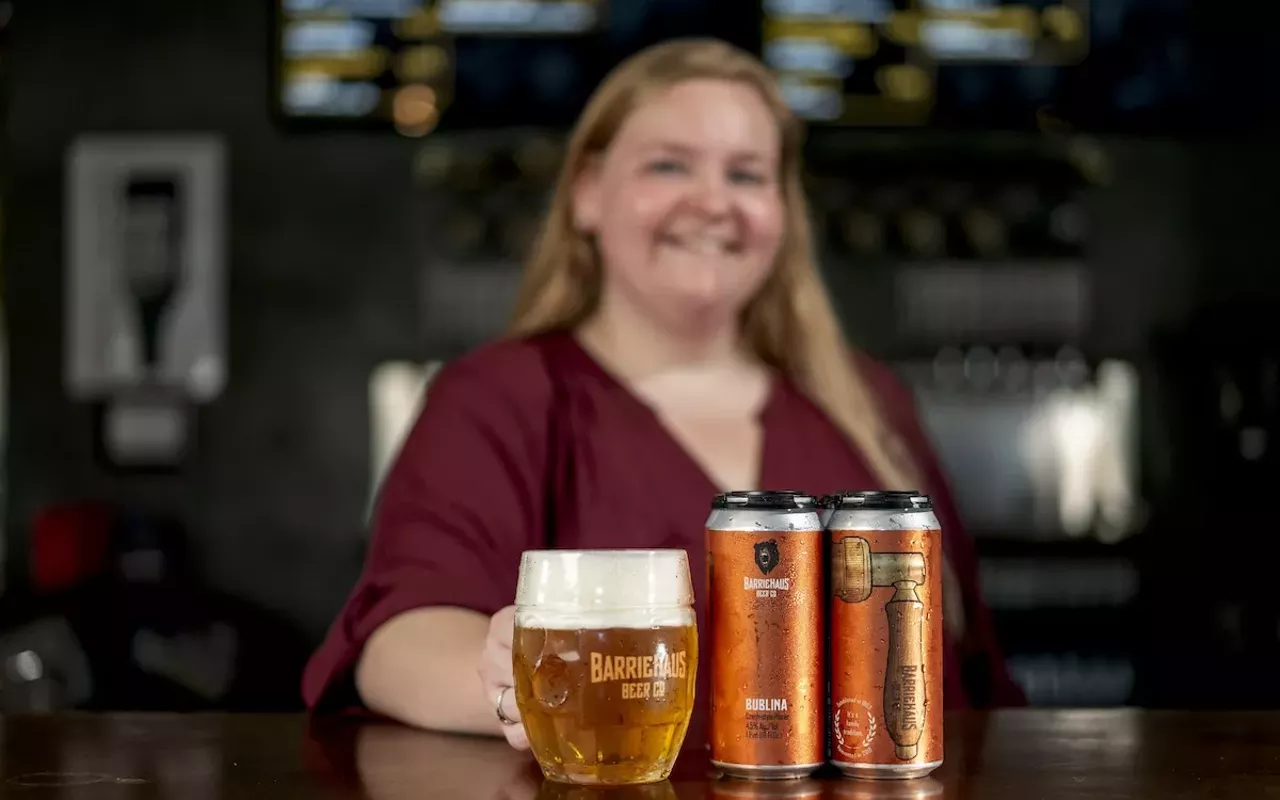 BarrieHaus' gold medal Bublina Czech-Style Pilsner.