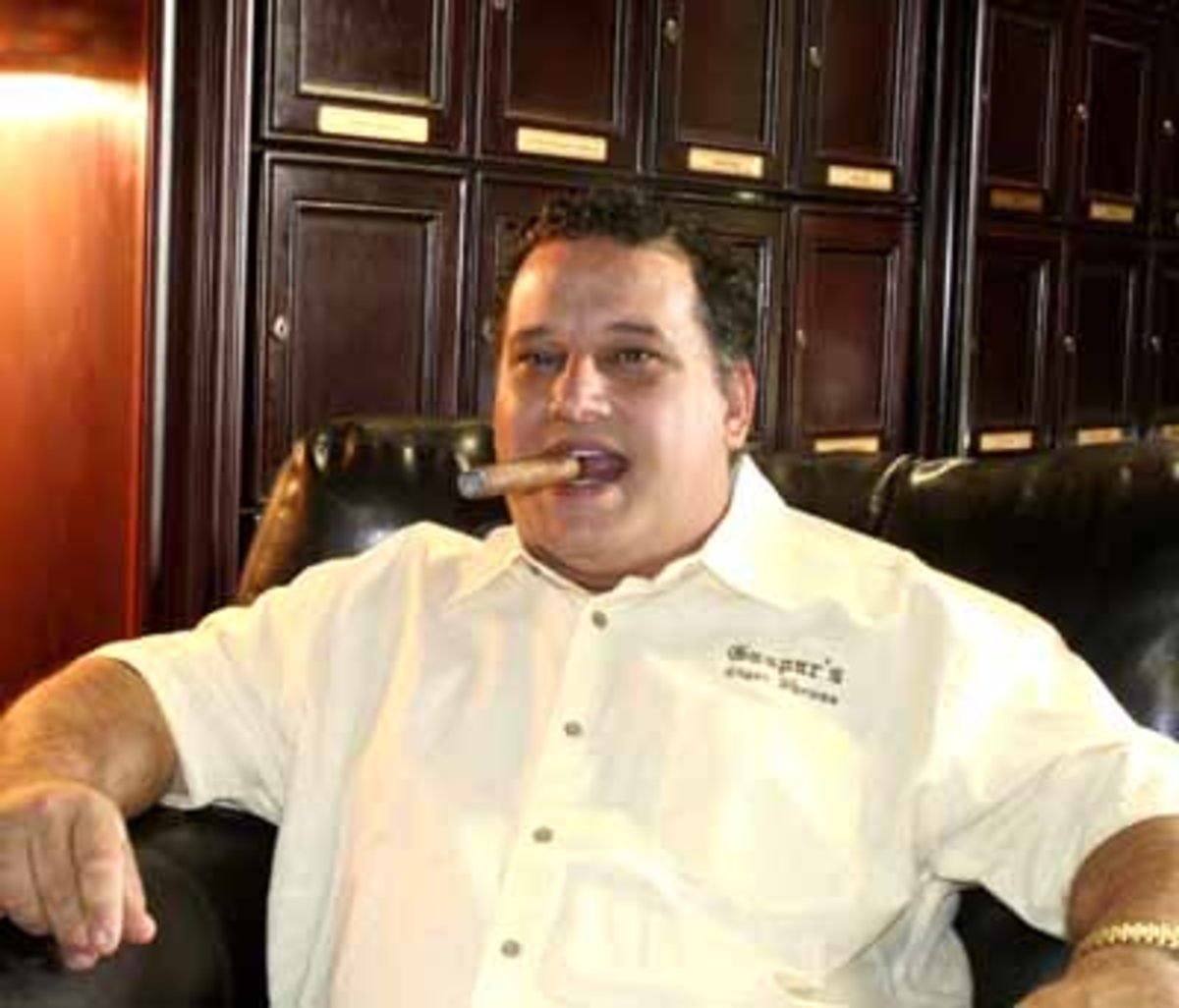 D.C. Goutoufas, owner of Gaspars Cigar Shoppe
