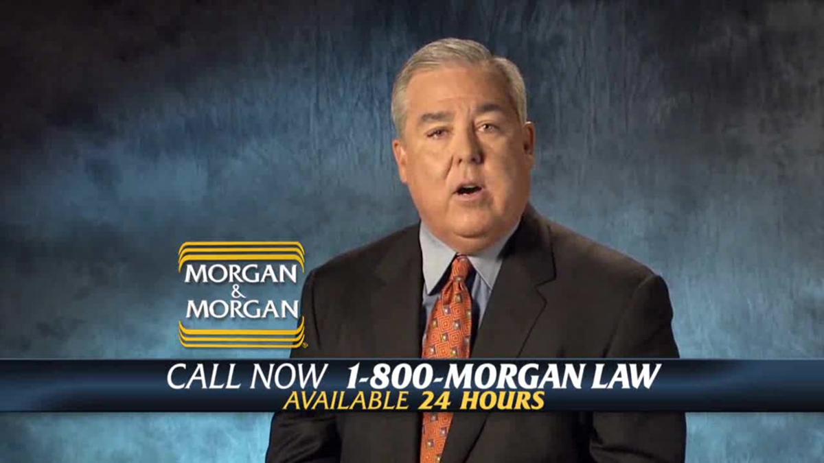 Best reason not to hate on those ubiquitous Morgan & Morgan ads