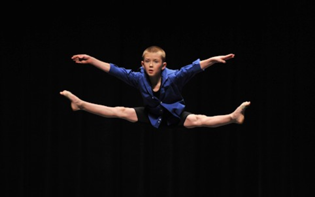 THE GLOVES ARE OFF: Billy Elliot star Drew Minard portrays a boy who goes from boxing to ballet.