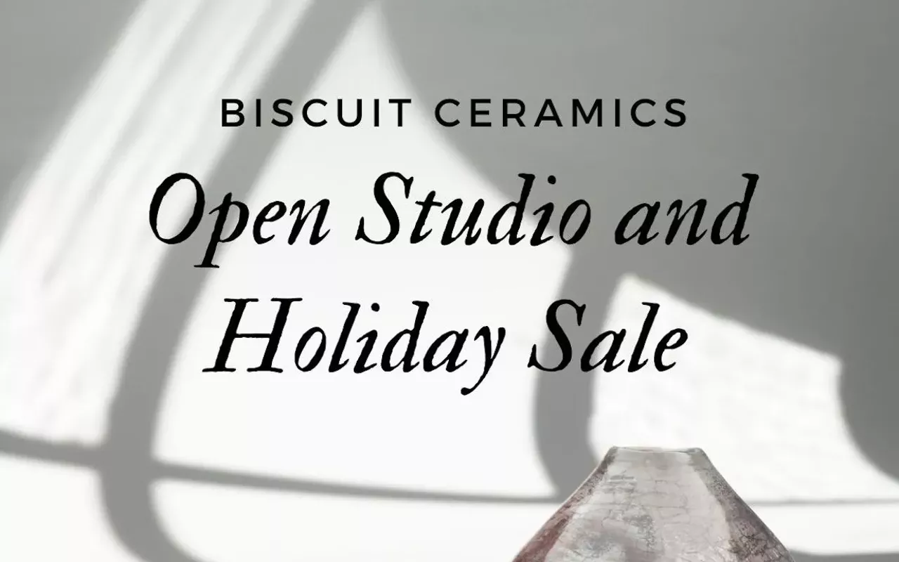 Image: Biscuit Ceramics Open Studio and Holiday Sale