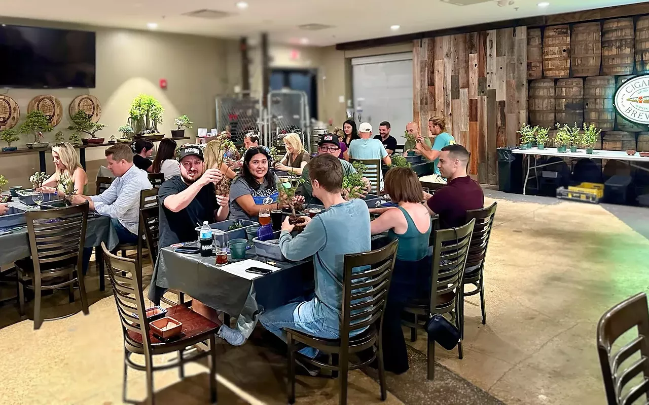 Image: Bonsai and Brews at Cigar City Brewing | Tampa, FL