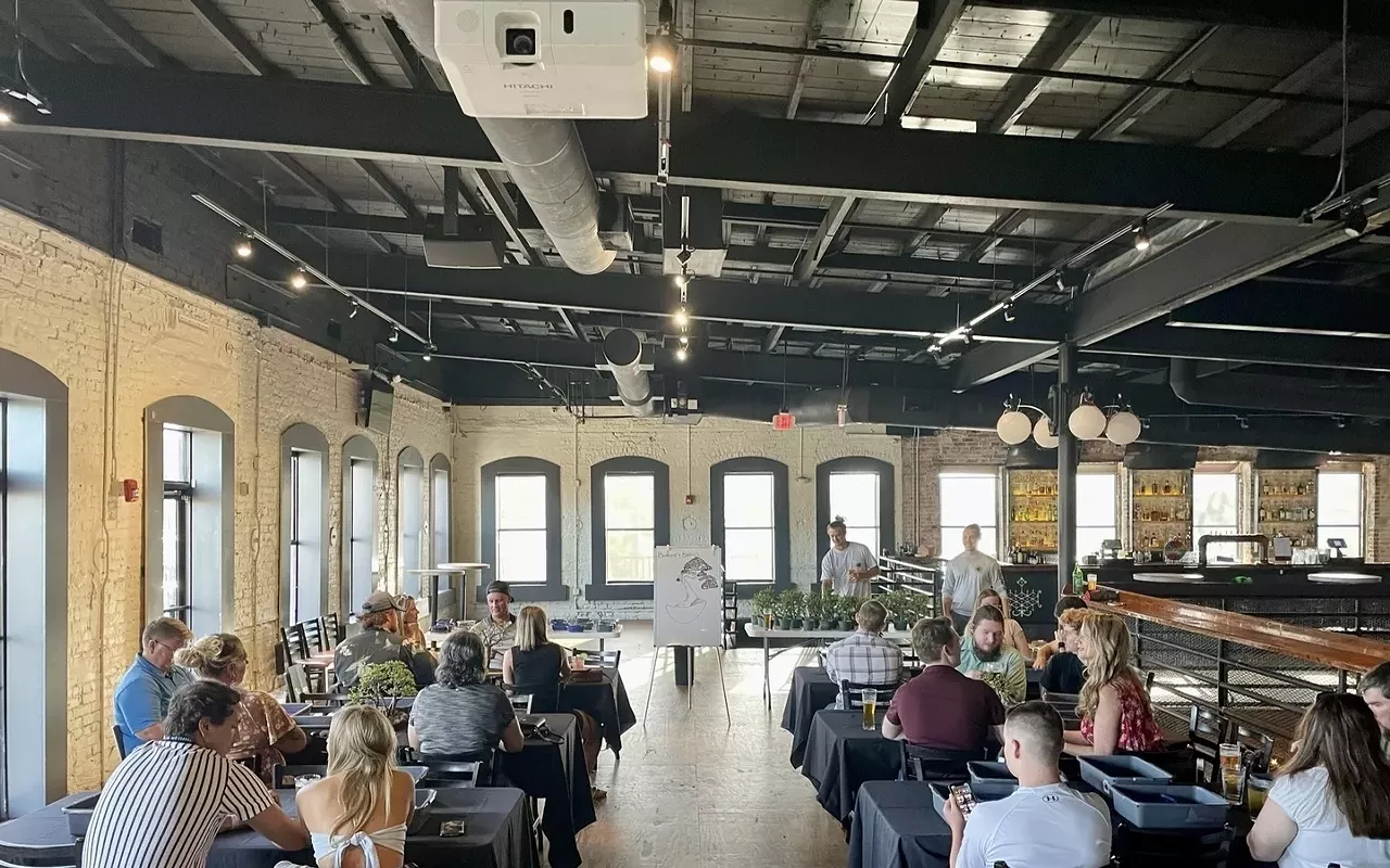 Image: Bonsai and Brews at Zydeco Brew Werks
