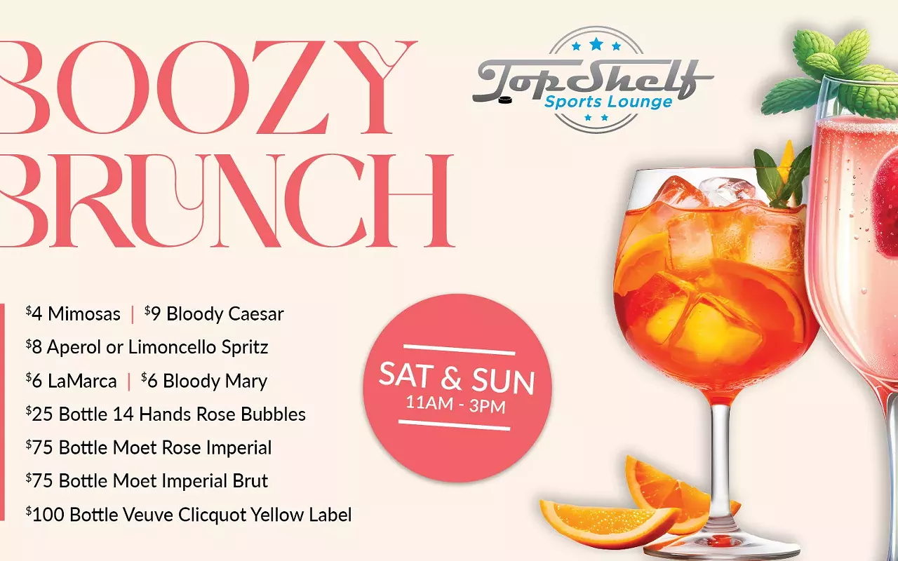 Image: Boozy Brunch in Downtown Tampa