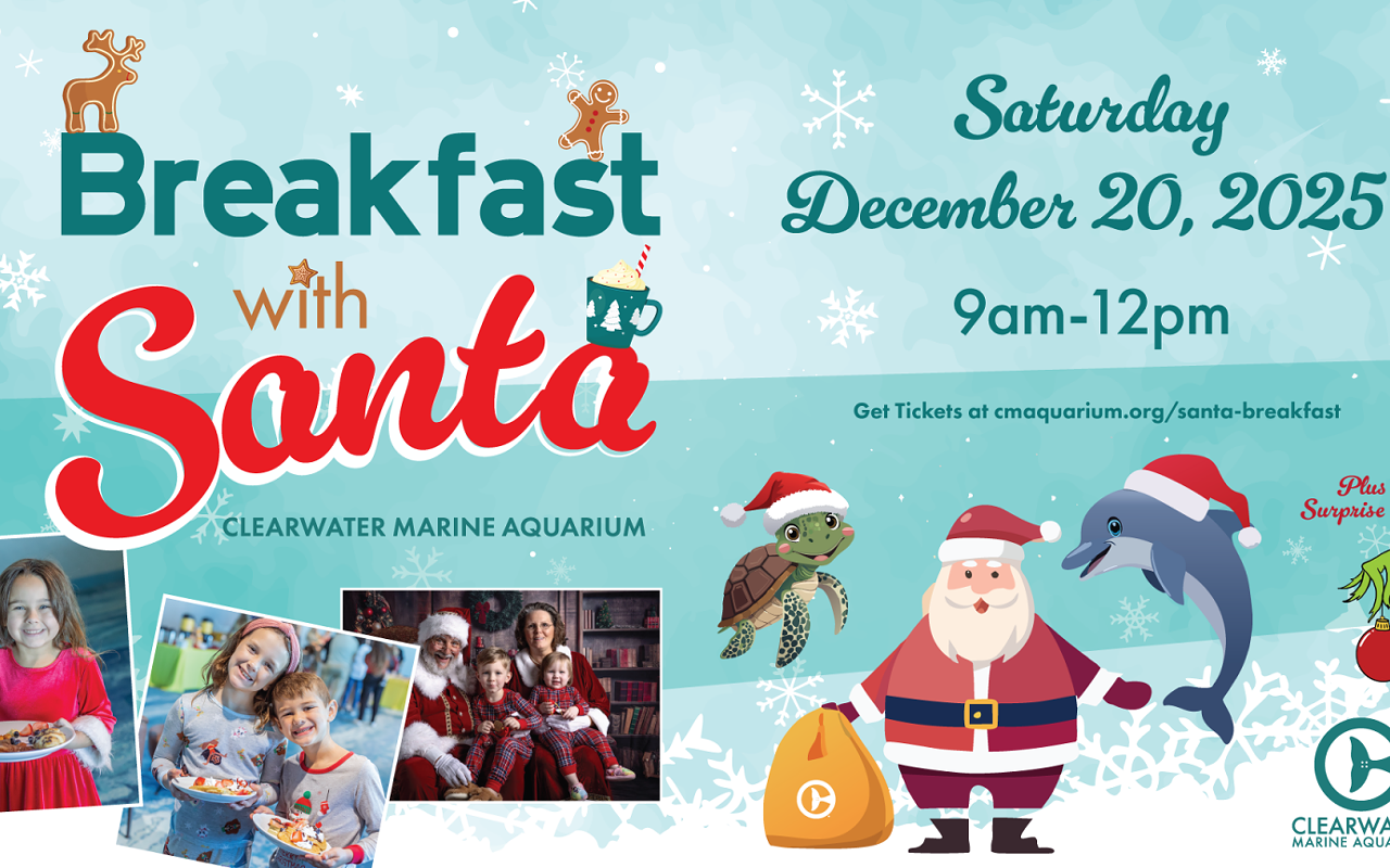 Image: Breakfast with Santa at Clearwater Marine Aquarium