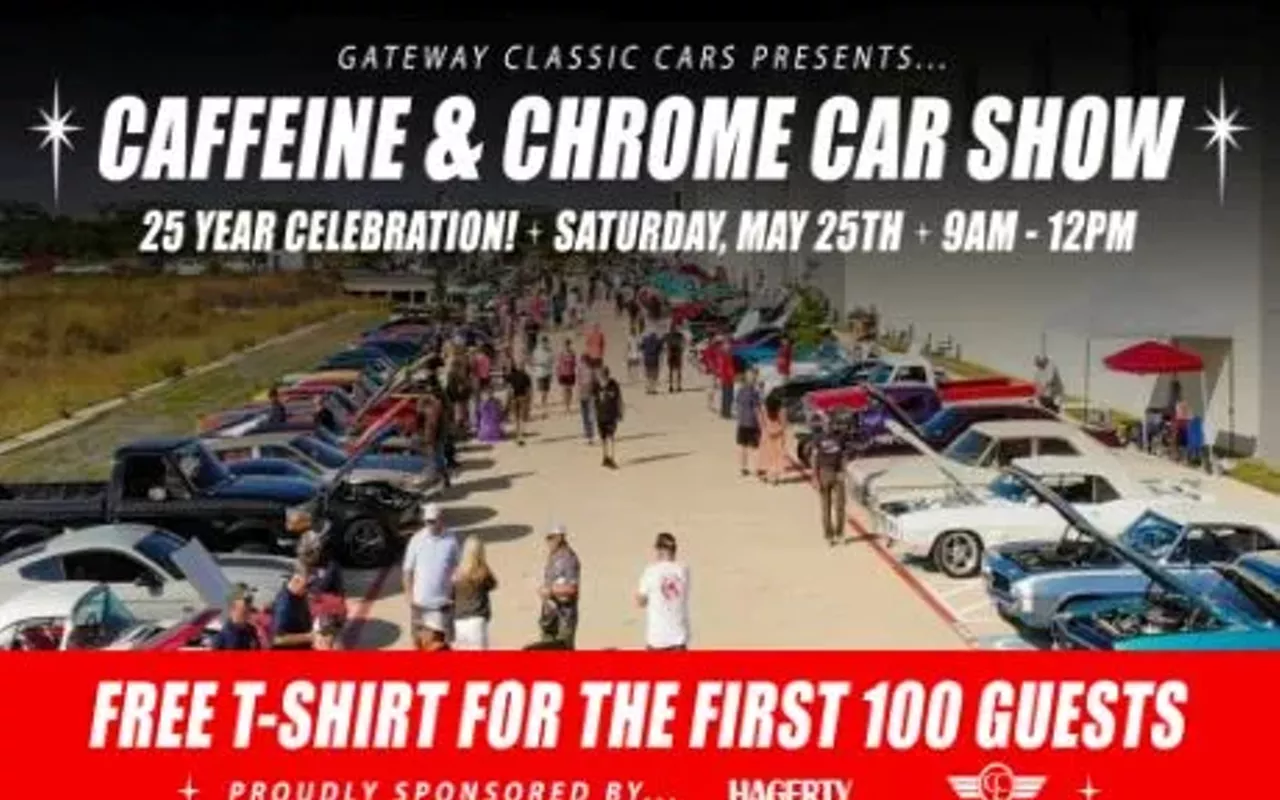 Image: Caffeine and Chrome - Classic Cars and Coffee at Gateway Classic Cars of Tampa