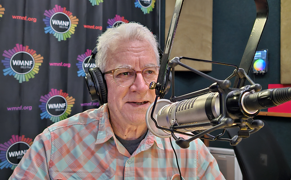 Cameron Dilley at WMNF in Tampa, Florida on May 17, 2024.