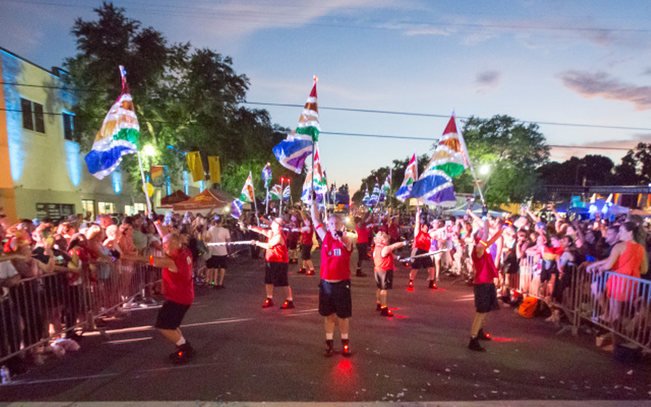 The St. Pete Pride Night Parade, June 2016.