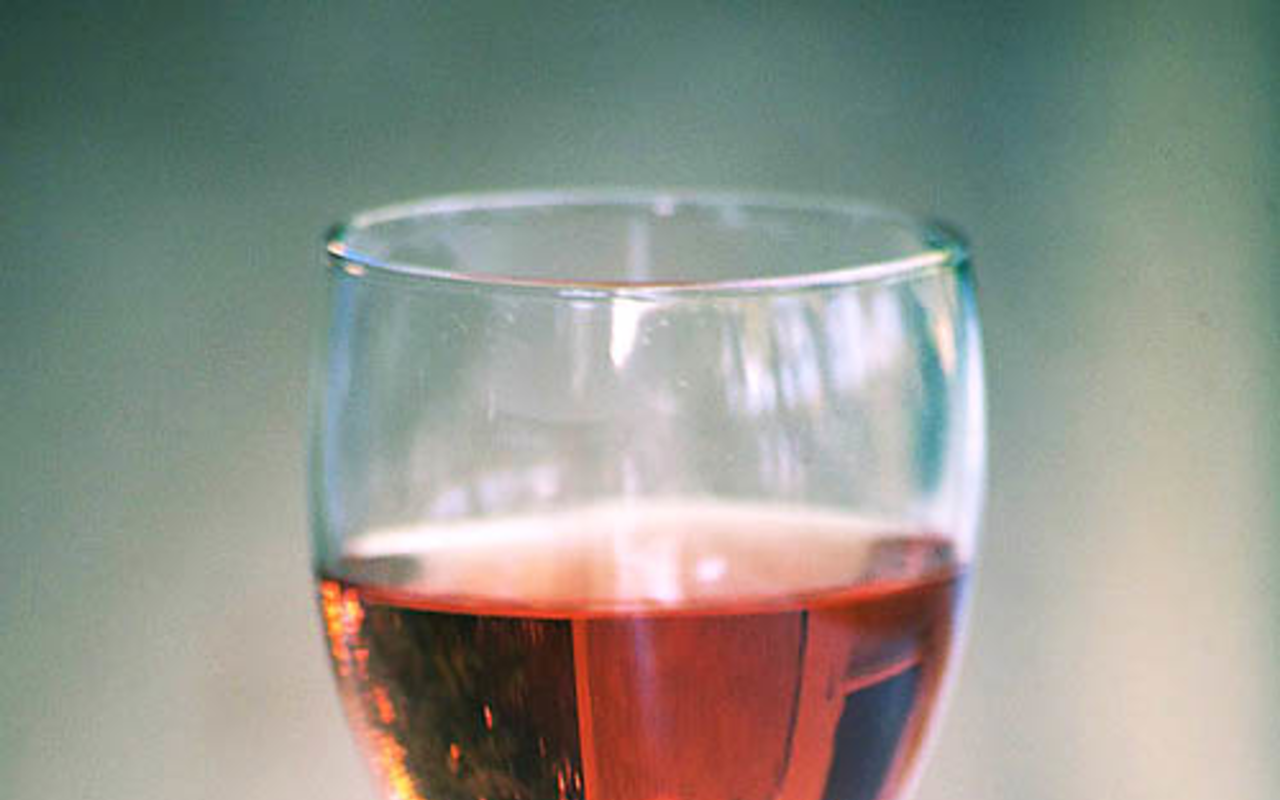A glass of rosé revives the taste buds, much as cleansing rainwaters revive the natural world.
