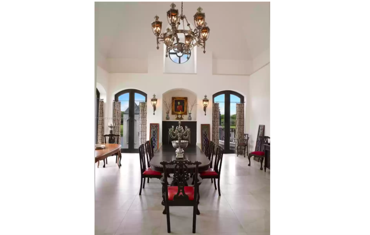 Chateau Artisan, a castle on a man-made island in Florida, is now for sale