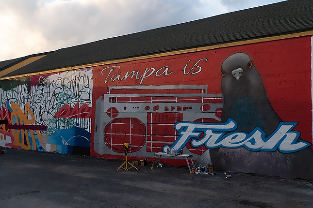 Check out the new Tampa Bay Fresh Fest murals
