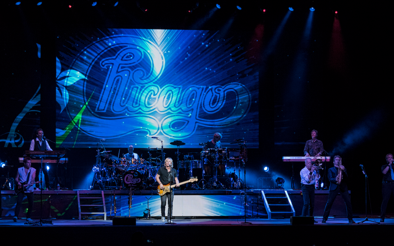 Chicago plays MidFlorida Credit Union Amphitheatre in Tampa, Florida on June 29, 2017.