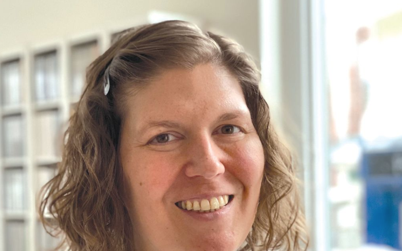 Laura Horak, who appears at Eckerd College in Clearwater, Florida on April 19, 2024.