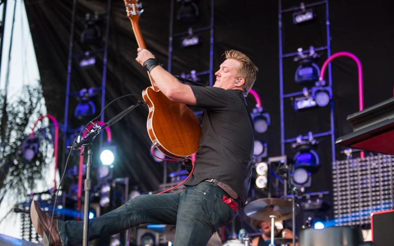 Josh Homme, Queens of the Stone Age at Hangout Fest 2014