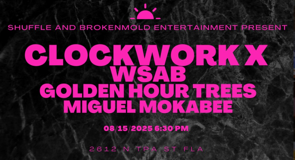 Clockwork and friends poster.