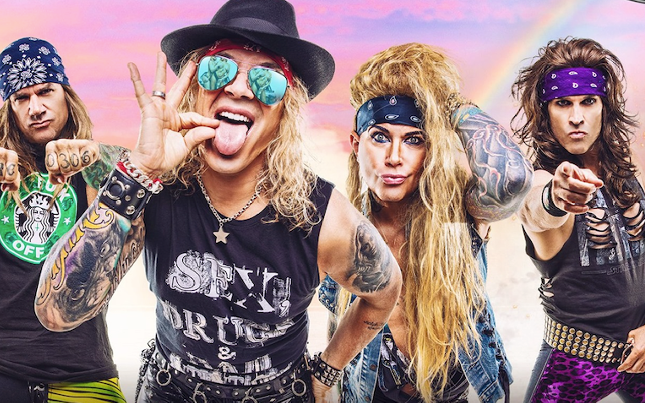 Clothes, including masks, required when Steel Panther plays St. Petersburg on Friday