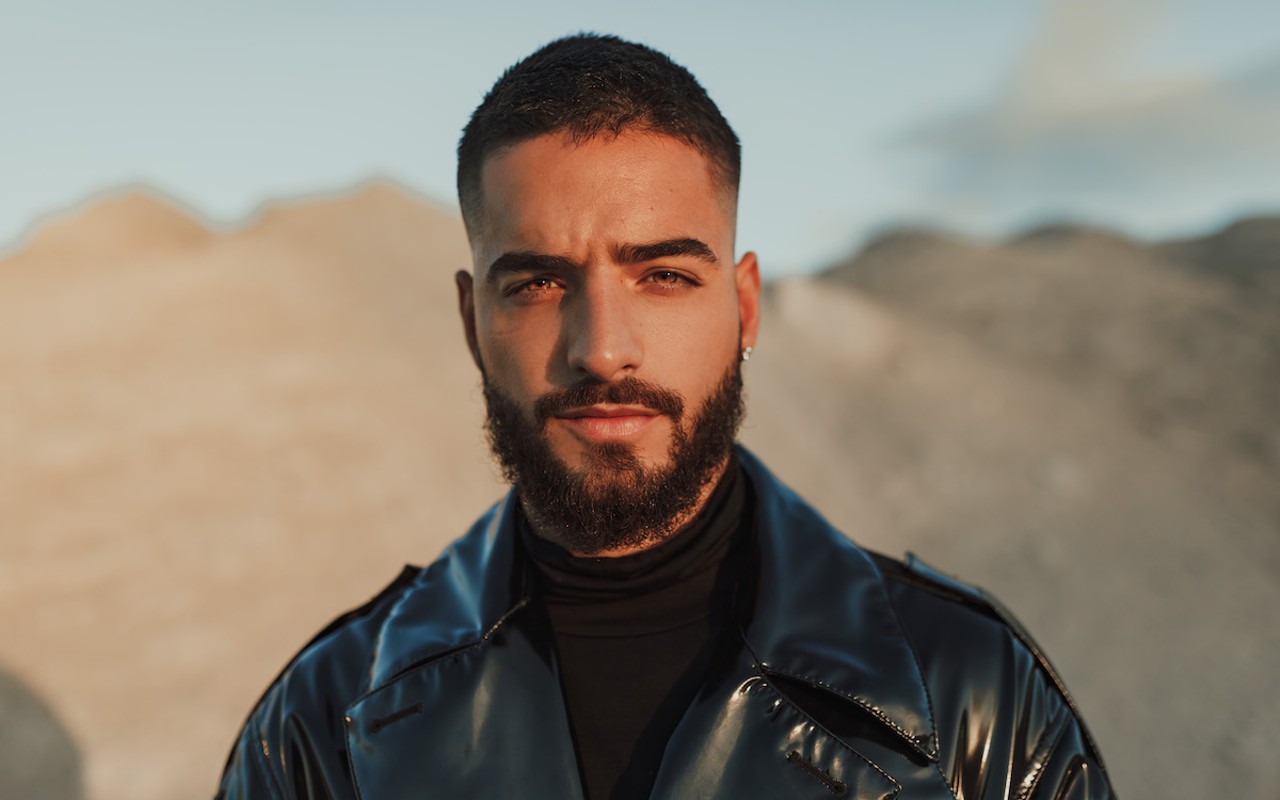 Maluma, who plays Amalie Arena in Tampa, Florida on Oct. 28, 2023.