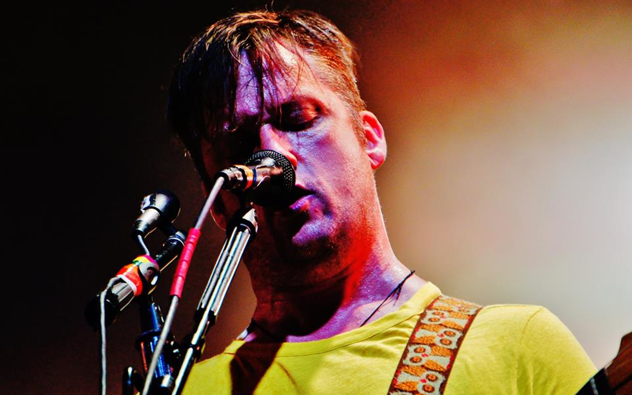 Isaac Brock with Modest Mouse, which played in Tampa this past Sat., July 9.