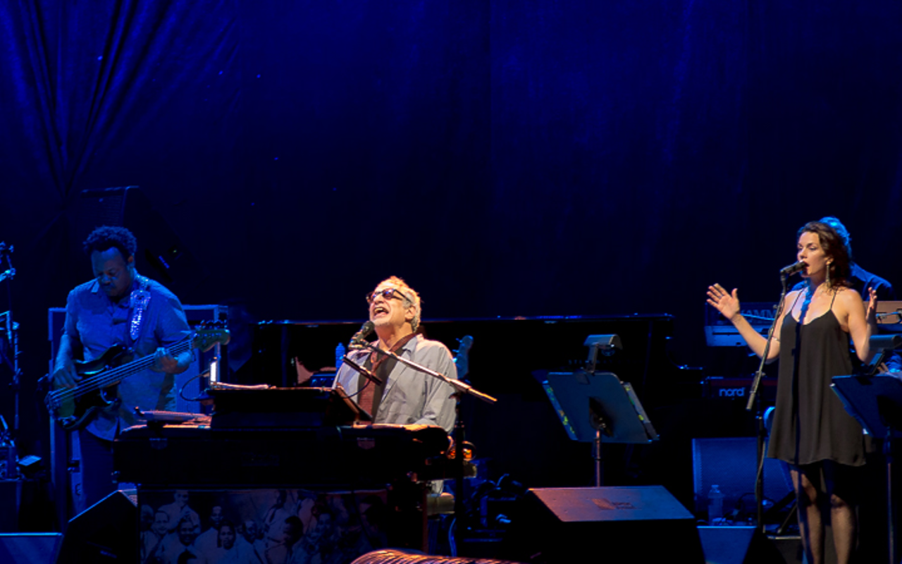 Donald Fagan with Steely Dan at MidFlorida Credit Union Amphitheater Tue., Aug. 11.