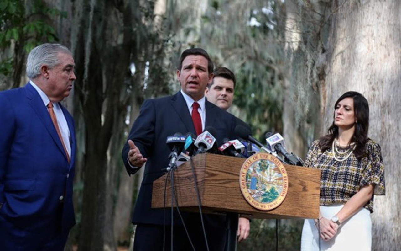 Congress members are urging Gov. DeSantis to issue statewide stay-at-home order