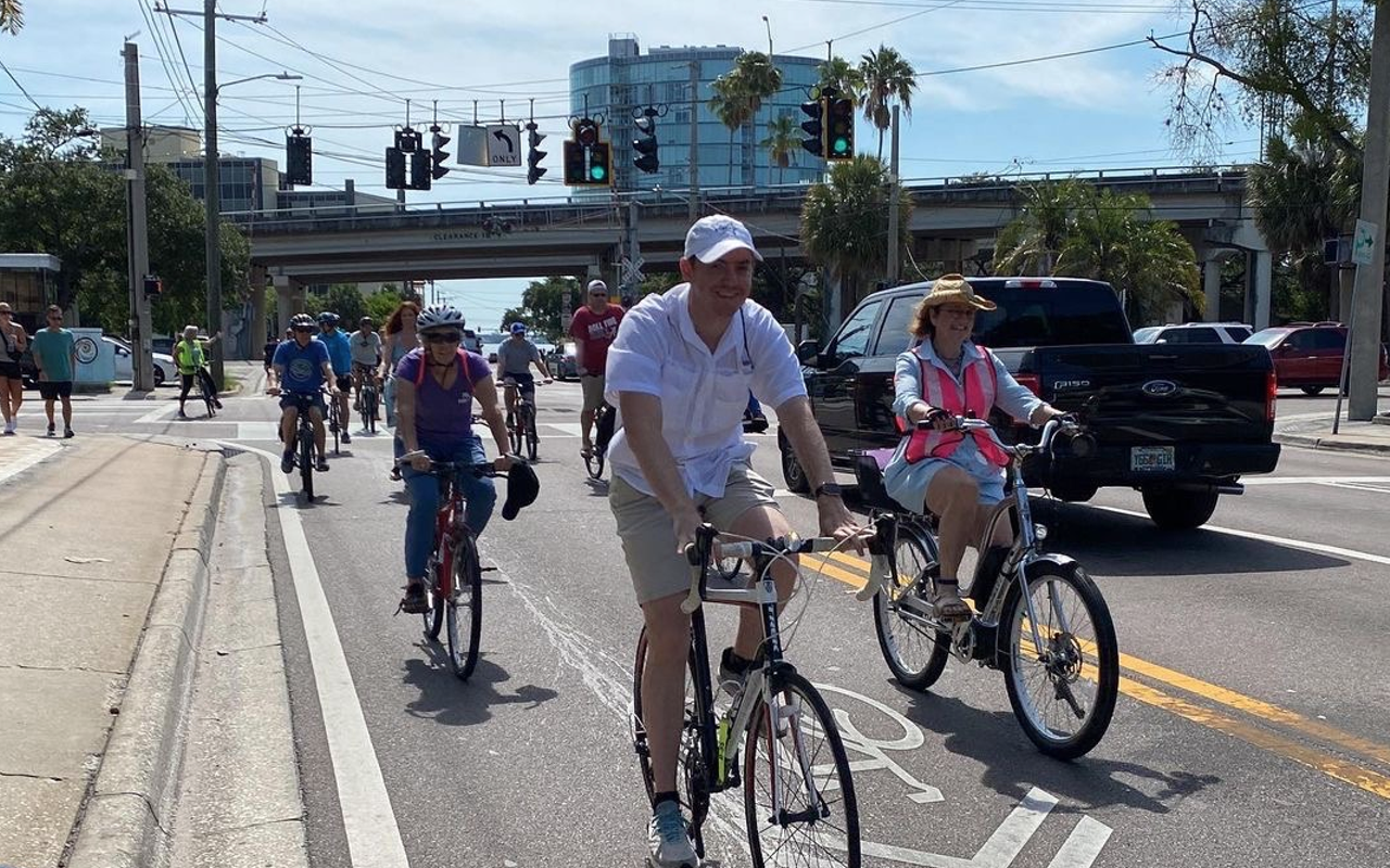 Cyclists and walkers to line a nearly five-mile stretch from Midtown to Ybor City this weekend