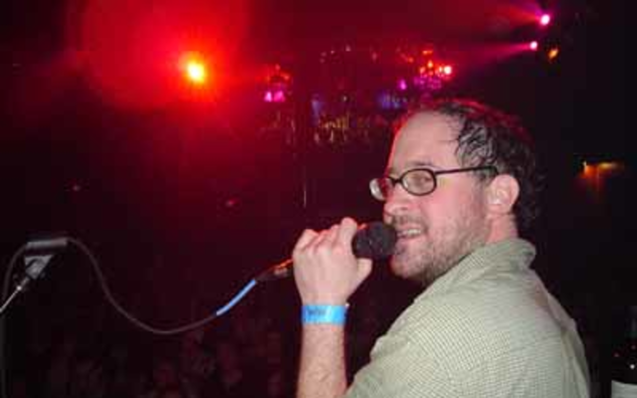 Craig Finn of The Hold Steady at Czar, 2008.