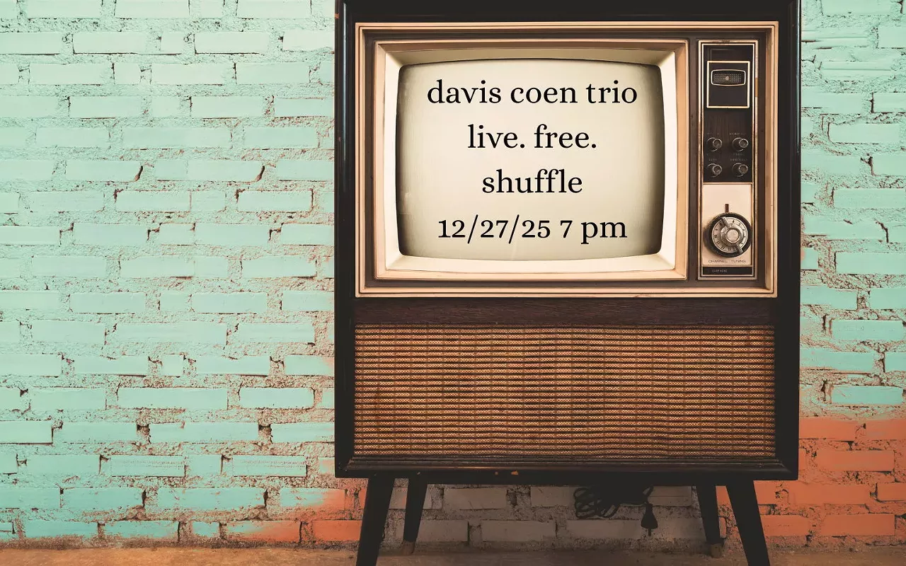 Image: Davis Coen Trio at Shuffle