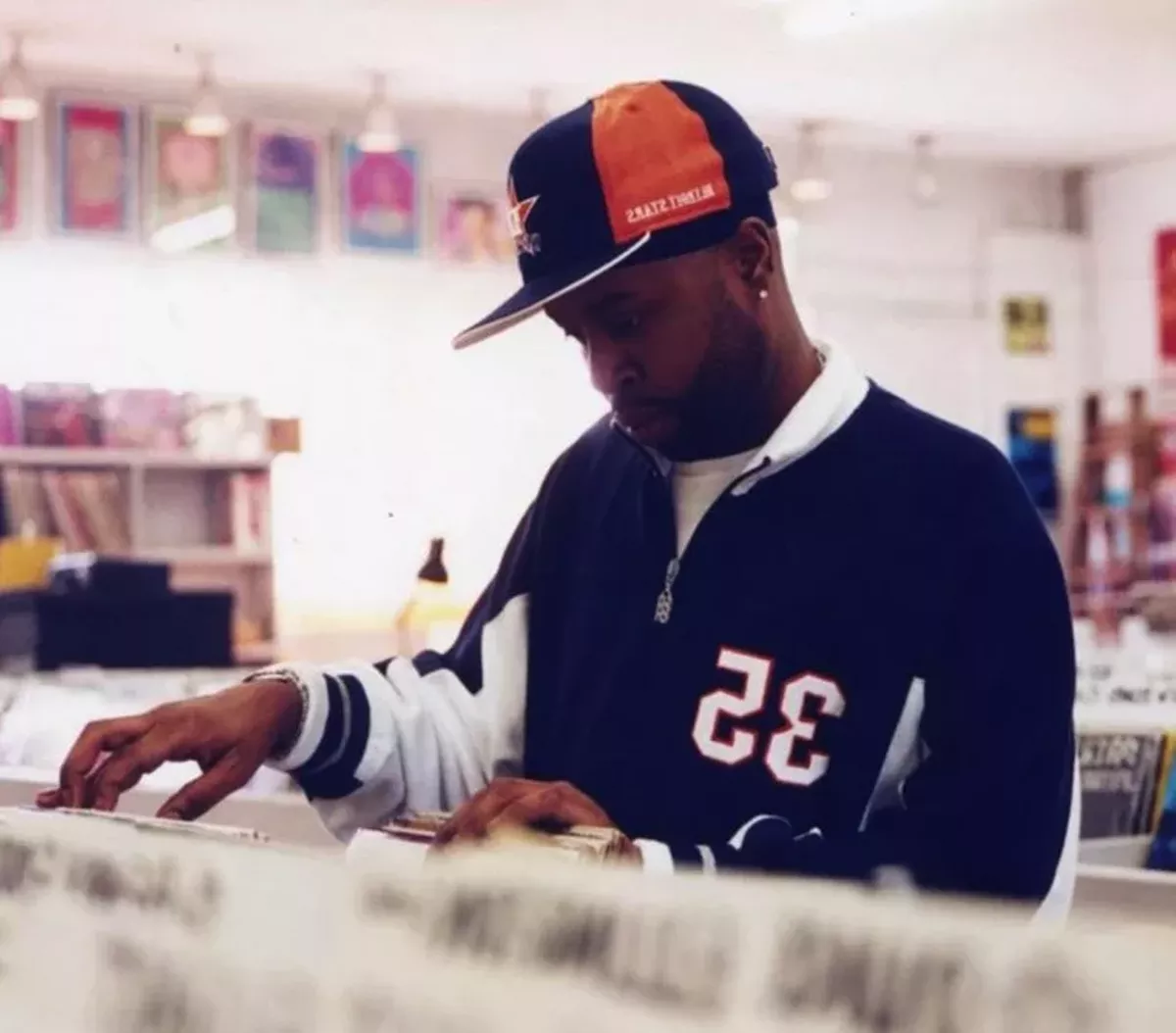 Late producer J-Dilla diggin' through records