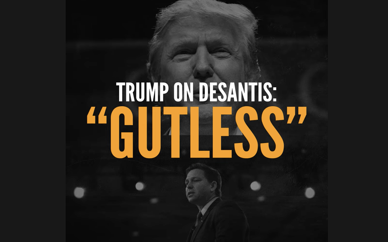 DNC uses Donald Trump’s words to drag ‘gutless’ Florida Gov. Ron DeSantis