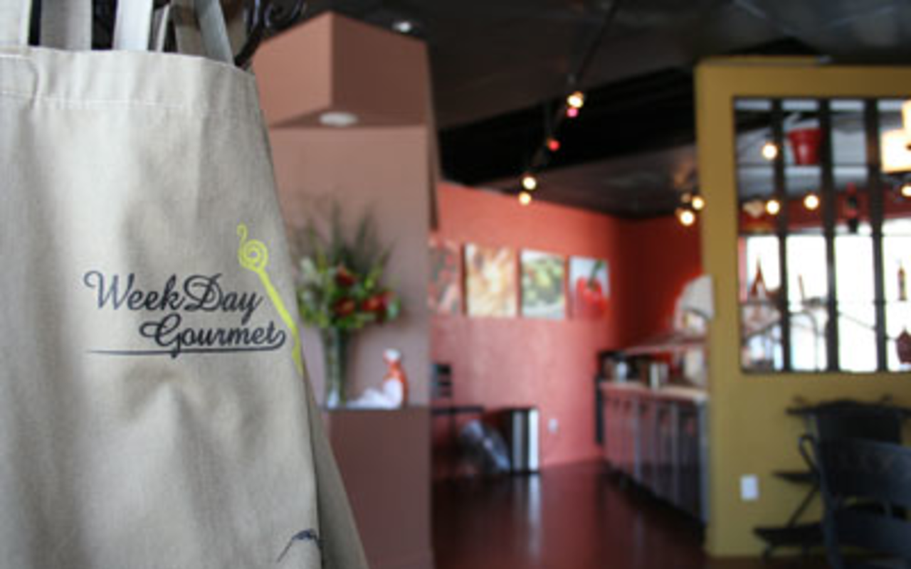 APRONS ON: Weekday Gourmet is one of many places that take the guesswork out of cooking.