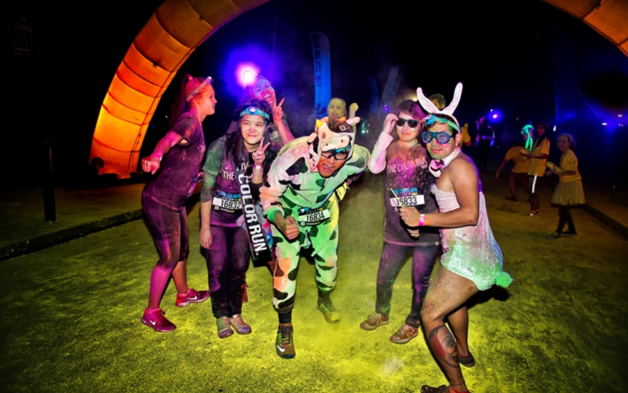 MERRY INSANITY: Costumed revelers at last year's GeckoFest.