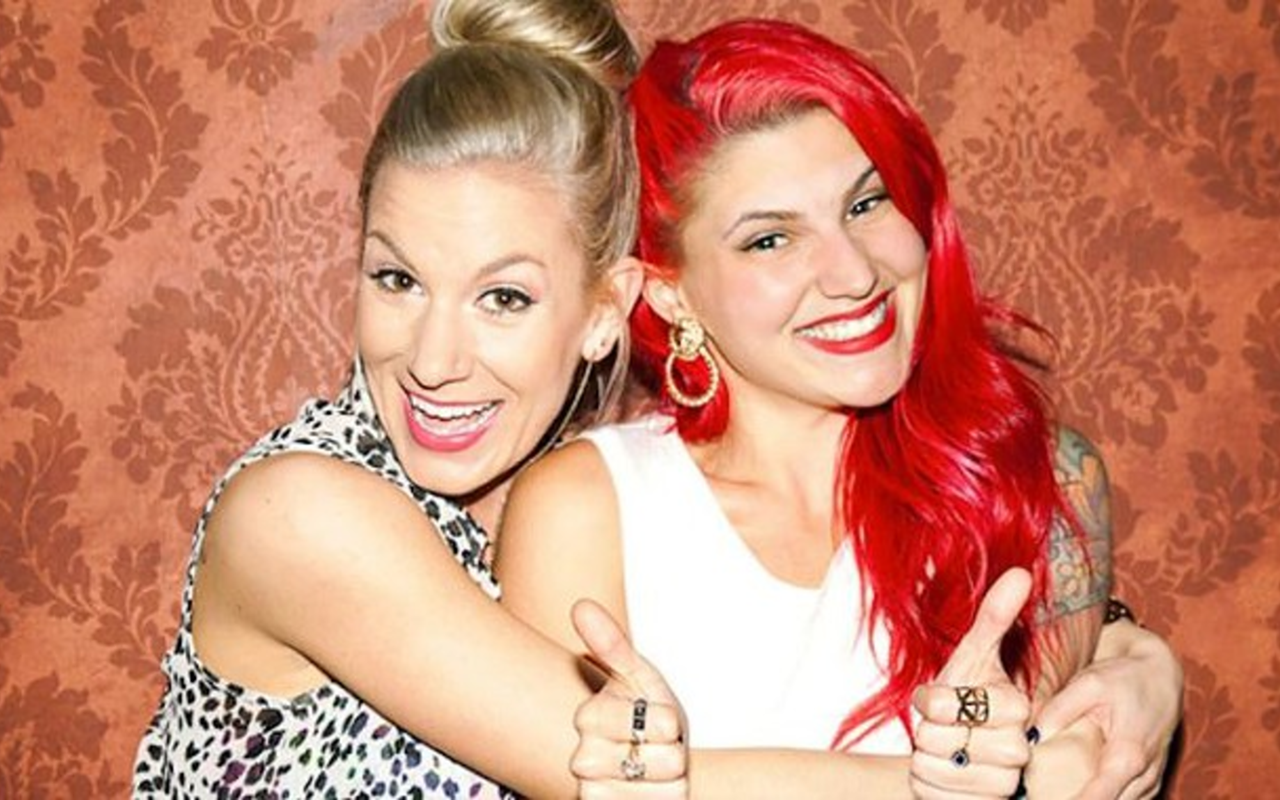 Jessimae Peluso and Carly Aquilino headline the Improv this weekend.