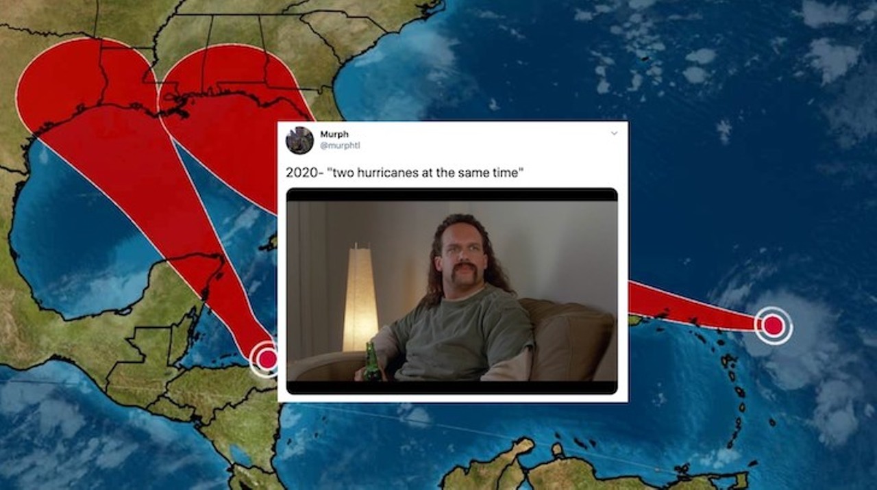 Double hurricanes in the Gulf is bad, but these Twitter jokes are actually good