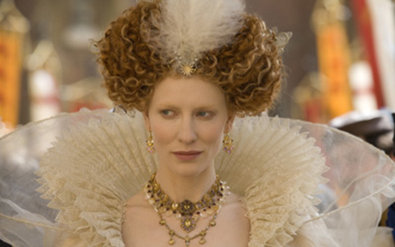 HAIR'S TO THE QUEEN: Cate Blanchett stars as the titular monarch in Elizabeth: The Golden Age.