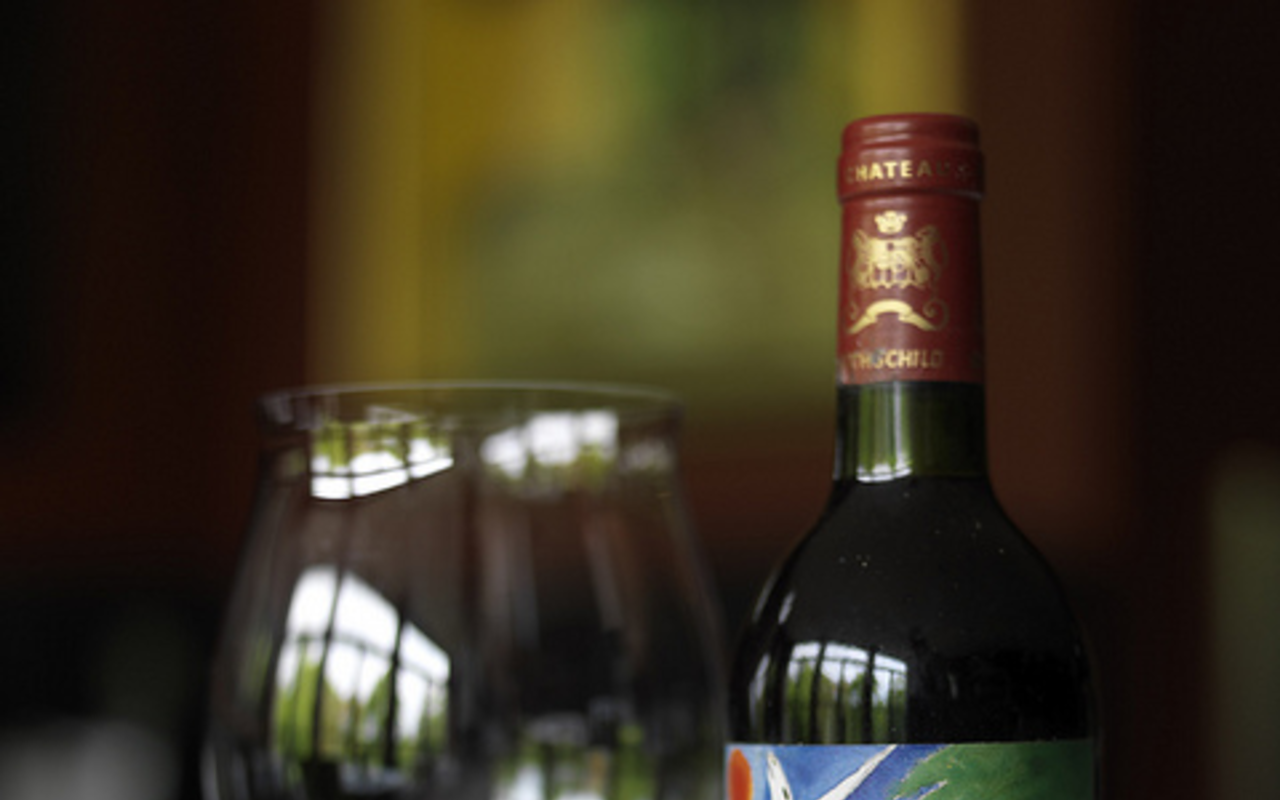 Chateau Mouton-Rothschild is one of Bordeaux's most famous cabernet-based wines.