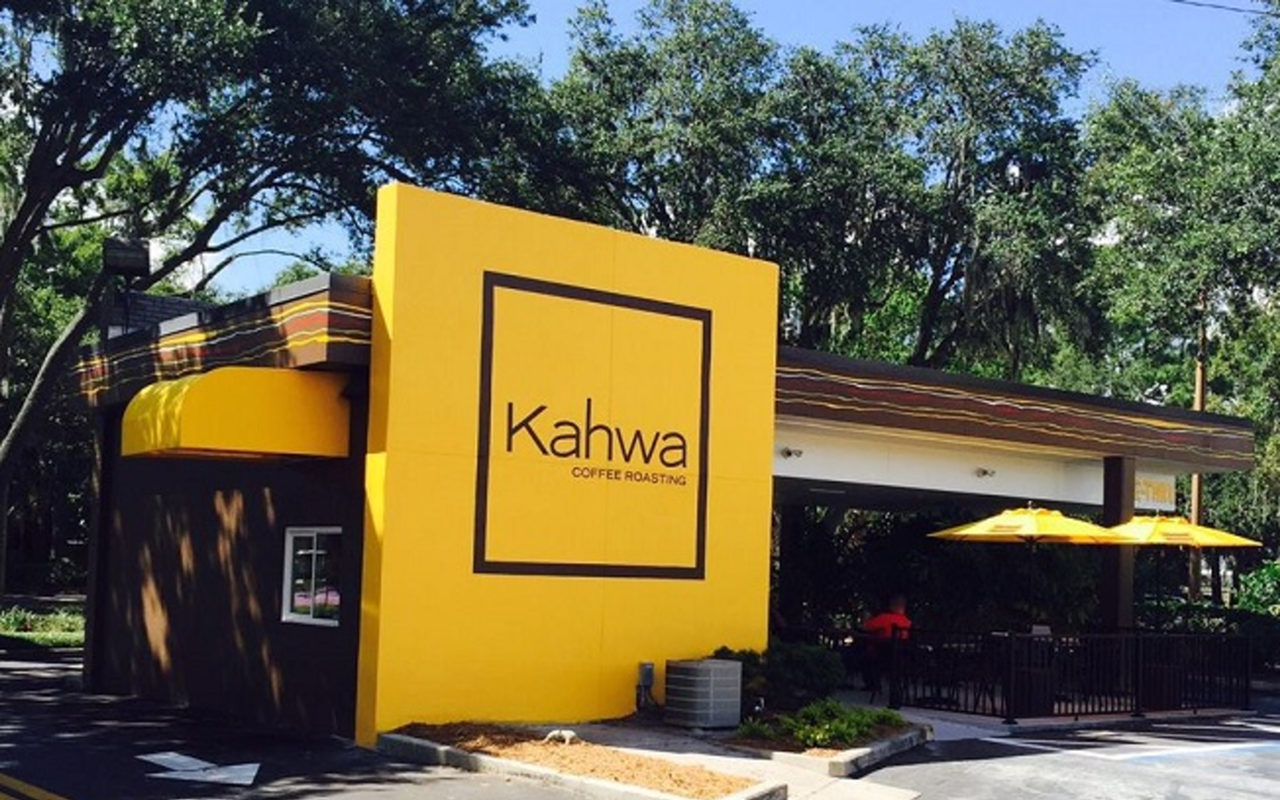 Drive-through Kahwa cafe opens in Northeast St. Pete