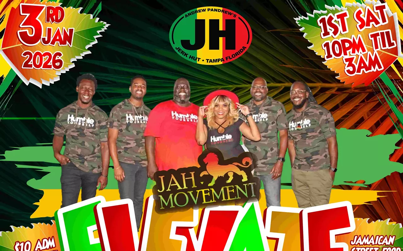 Image: Elevate Reggae Night with Jah Movement Band (Live) | Tampa